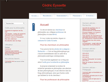 Tablet Screenshot of eyssette.net